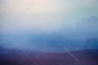 Abstract blur background. Watercolor paper overlay.