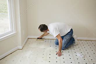 Installing new flooring