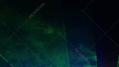 Concert Arena stage, laser show effects