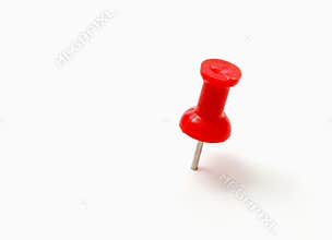 Red Push Pin