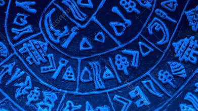 Old Greek ancient signs