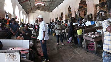 Stone Town fish market