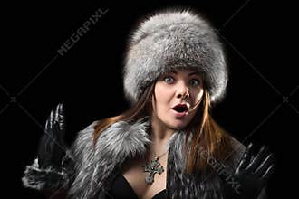 Fur hat