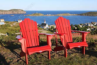Historic town of Trinity, Newfoundland, Canada