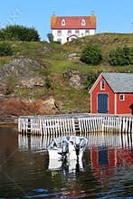 Fishing shed at Trinity, Newfoundland