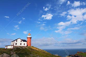 Ferryland Head Lighthouse, Newfoundland, Canada