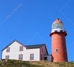 Ferryland Head Lighthouse, Newfoundland, Canada