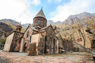 Monastery of Geghard in Armenia
