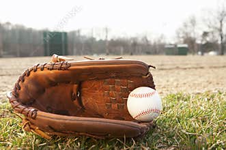 Baseball And Glove