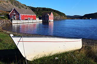 Historic town of Trinity, Newfoundland, Canada