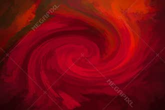 Red abstract vortex background