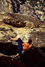 bouldering