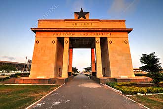 Independence Arch, Accra, Ghana
