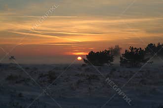Sunset Hoge Veluwe