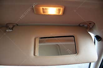 Car sun light protection visor