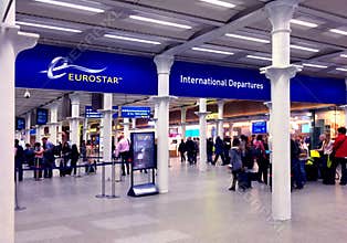 Eurostar International Departures