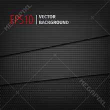 Three dark vector backgrounds