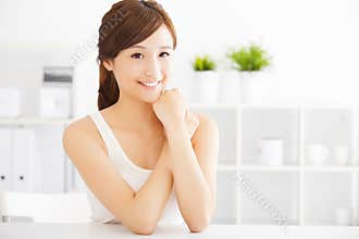 Beautiful Young asian woman