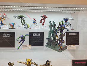 Sets of plastic and metal hobby kits