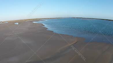 Aerial Photo of the Coorong and Murray River