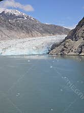 Endicott Fjord Glacier in Alaska