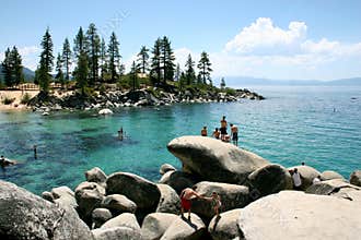 Lake Tahoe Swimming