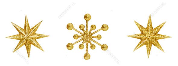 Christmas Snowflake Star Hanging Decoration Xmas Toys