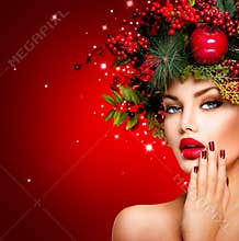 Christmas Winter Woman