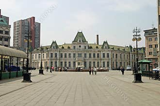 Russian street in Dalian