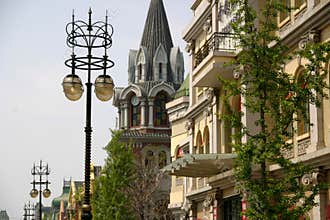 Russian street in Dalian