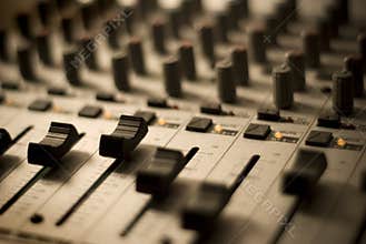 Recording studio Mixer