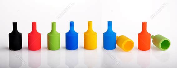 Color rubber block