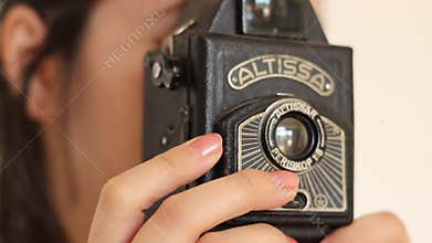 Taking Pictures with Old Camera
