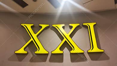 Indonesian, Surabaya. 2025, April 12 : XXI Movie Theater

Logo Movie theater

Indonesian, Surabaya. 2025, April 12: XXI MOVIE logo