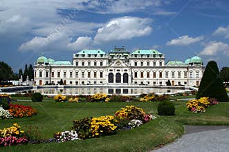 Belvedere Castle in Vienna