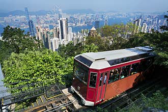 `Peak Tram` Hong Kong
