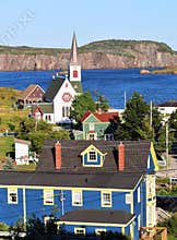 Historic town of Trinity, Newfoundland, Canada