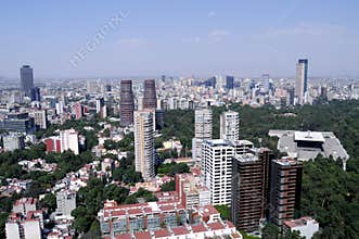 Mexico City skyline