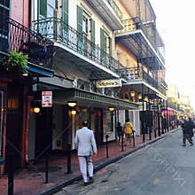 Bourbon Street in New Orleans
