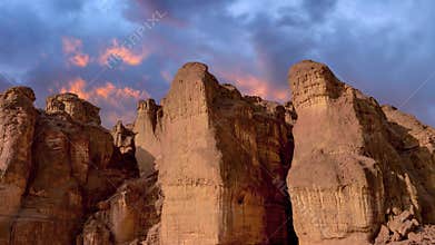 National Timna Park, located north of Eilat