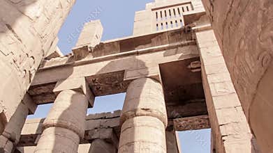 Temple of Karnak ancient Thebes. Luxor, Egypt