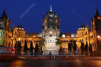 Victoria terminal CST, Mumbai, India