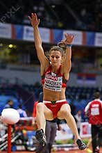 Athletics - Woman Long Jump Pentathlon, HARADSKAYA Hanna