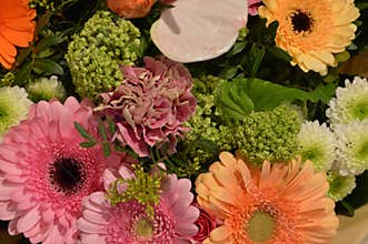 Flower Bouquette From A Shop