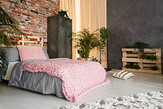 Feminine bedroom space