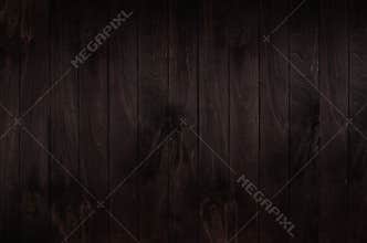 Dark brown vintage wooden board background. Wood texture.