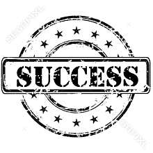 Success stamp