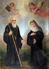 Saint Benedict and Saint Scholastica