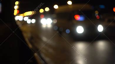 Cars Traffic Bokeh City Background