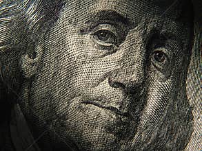 Benjamin Franklin's portrait is depicted on the $ 100 banknotes
